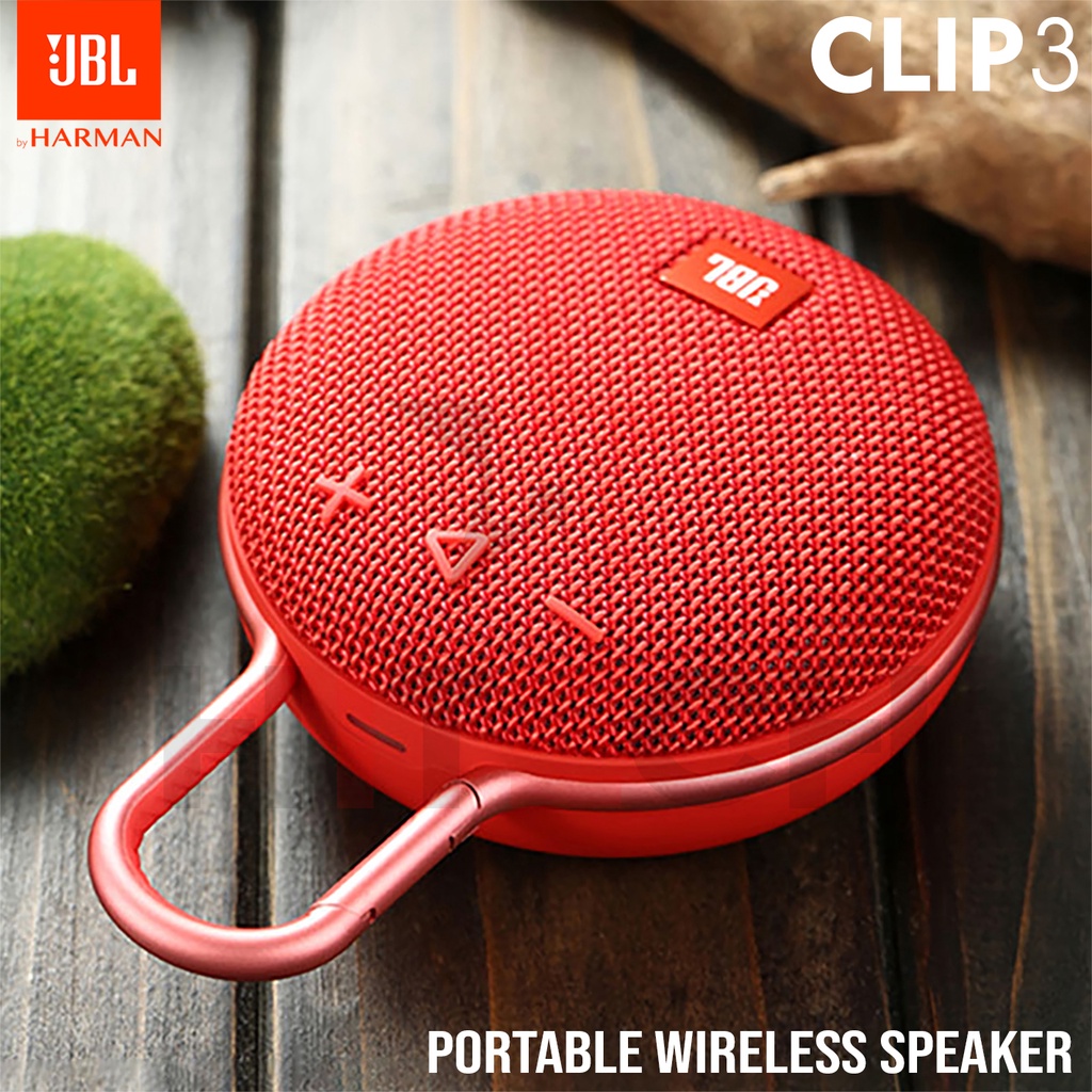 Speaker Portable JBL CLIP3 Wireless Bluetooth JBL Clip3 IPX7