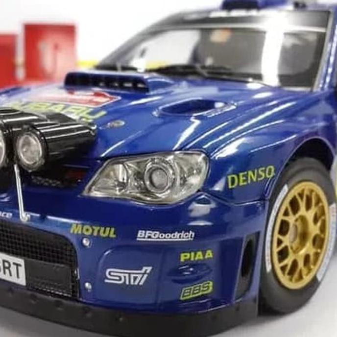 DIECAST SUBARU WRC 2007 PETER SOLBERG | Diecast Mobil