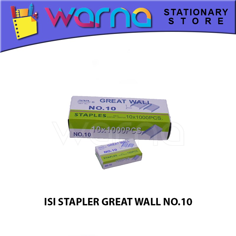 

ISI STAPLER GREAT WALL NO 10