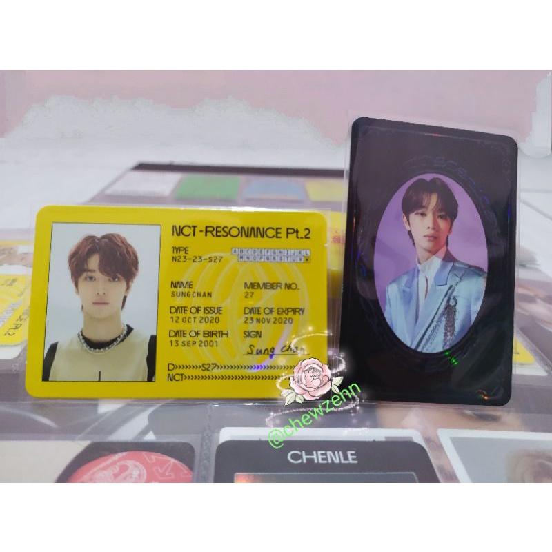 PC YEARBOOK RESONANCE NCT 2020 SUNGCHAN