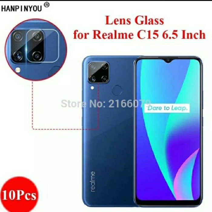 Tempered Glass Camera  Realme C15 - Anti Gores Kamera Realme C15 - SC