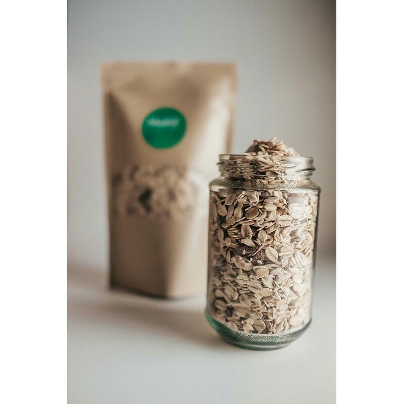 

hello - Muesli by tj oatmeals granola quaker sehat sarapan sehat 200gr fruity edition