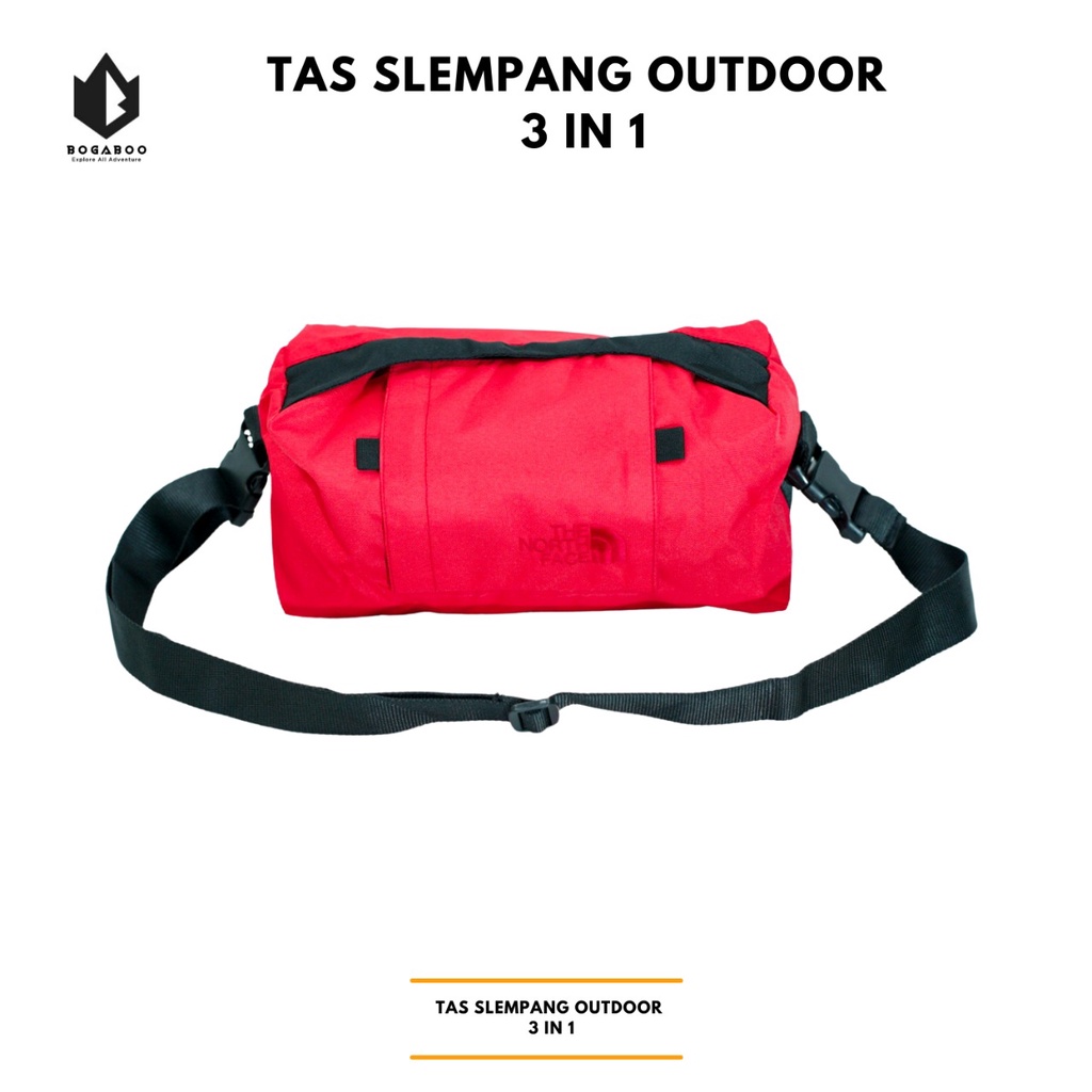 Tas Slempang Outdoor 3 in 1 - Sling BAG TNF