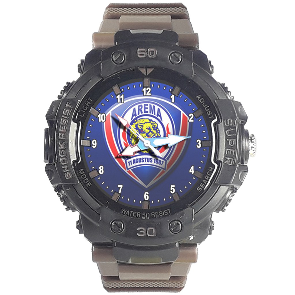 Jam Tangan  AREMA MOTIF 2 Bagus