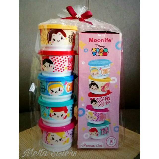 Moorlife Princess Cute Disney Tsum Mini Snack Mpasi Toples