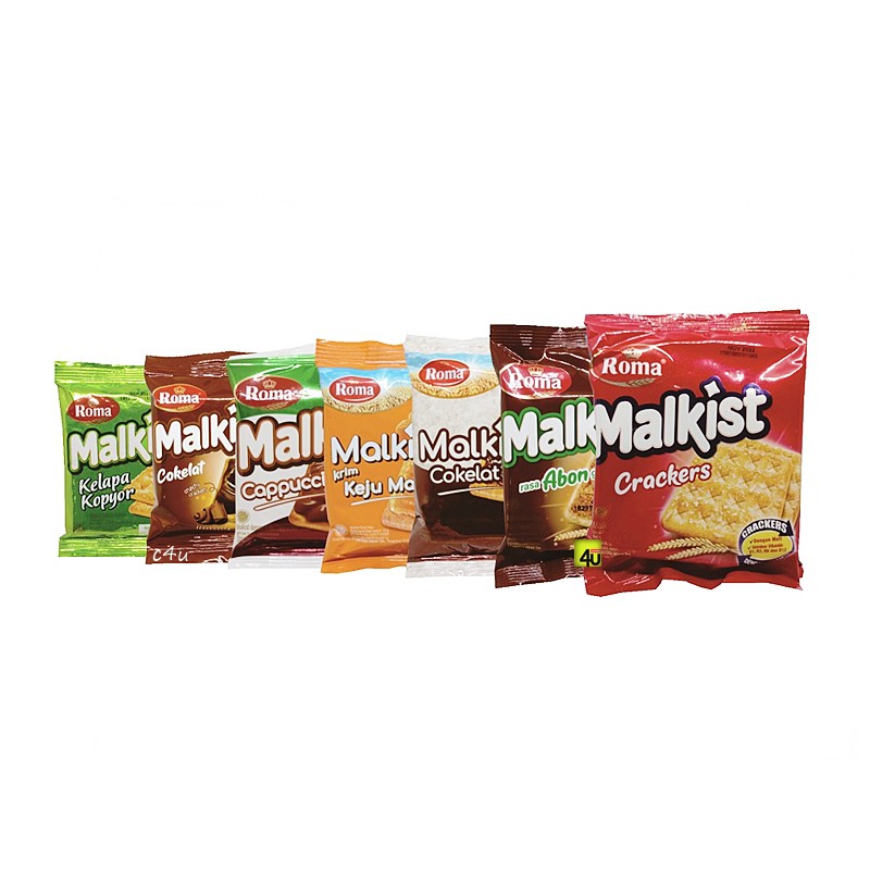 ROMA Biskuit Malkist SACHET - Paket 5 pcs