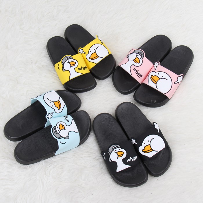 Sandal Motif Bebek Lucu