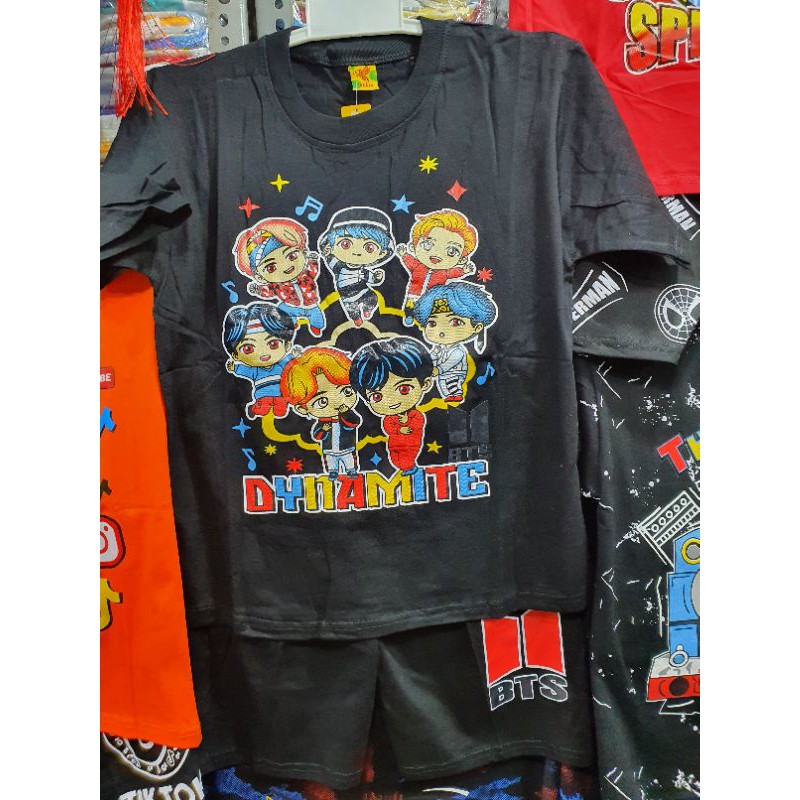 setelan baju anak BTS 1-3 tahun