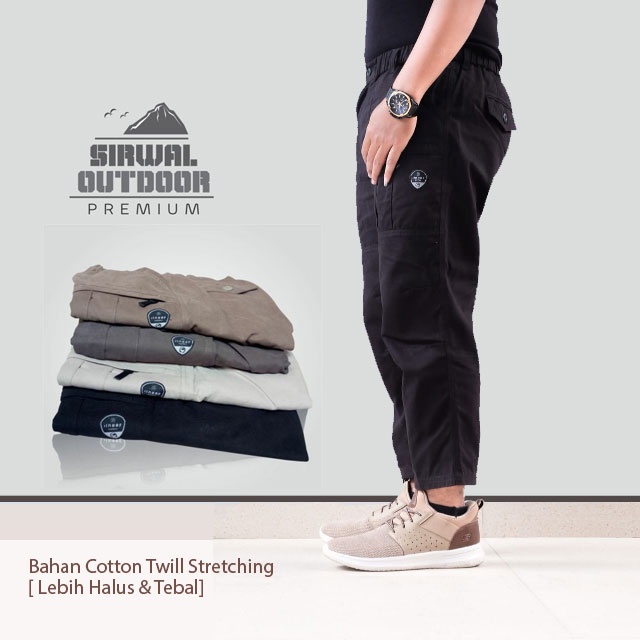 SIRWAL CARGO ILNAAF PREMIUM CELANA TACTICAL OUTDOOR S M L XL XXL BAHAN TWILL