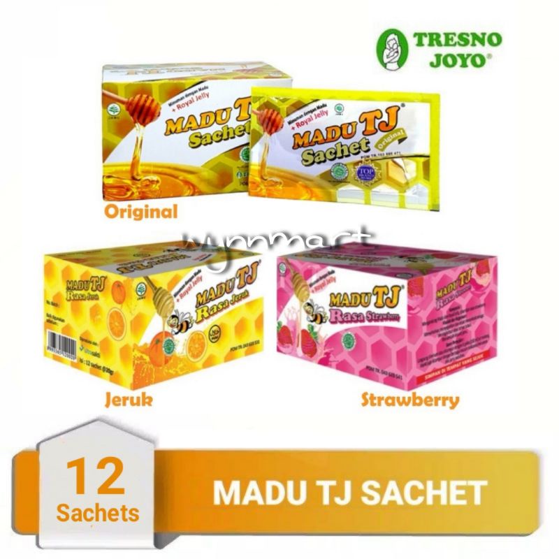 

Madu TJ Sachet @12's/Box