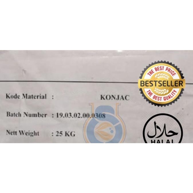 

[[COD]] TEPUNG KONNYAKU / KONJAC POWDER / KONJAK FLOUR 250 GRAM BERKUALITAS Kode 476