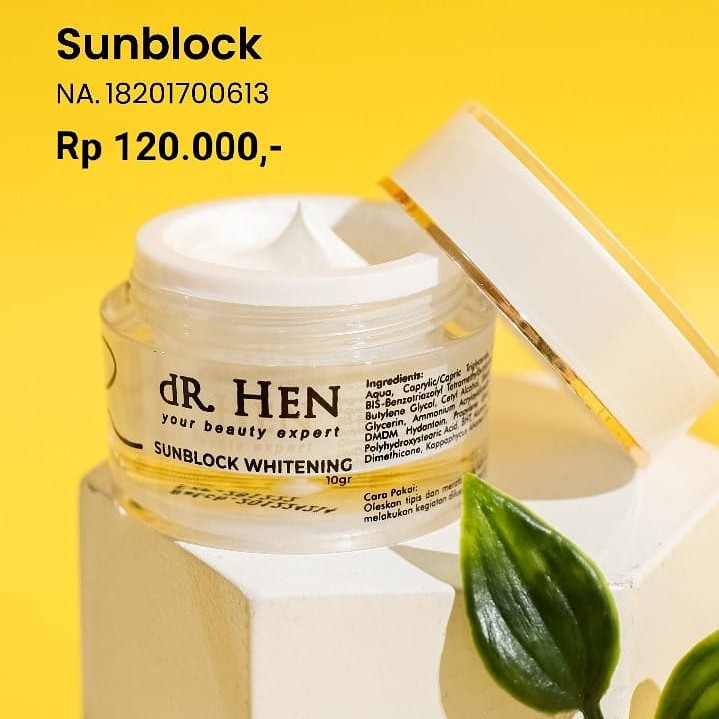 SATUAN Sunblock dR. HEN SKINCARE