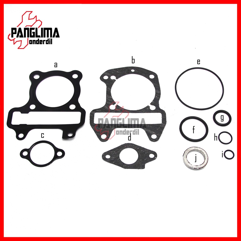 Topset Honda Beat Karbu &amp; Spacy Carbu Awal-Old &amp; Scoopy Lama Top Set Paking-Packing-Gasket Kit