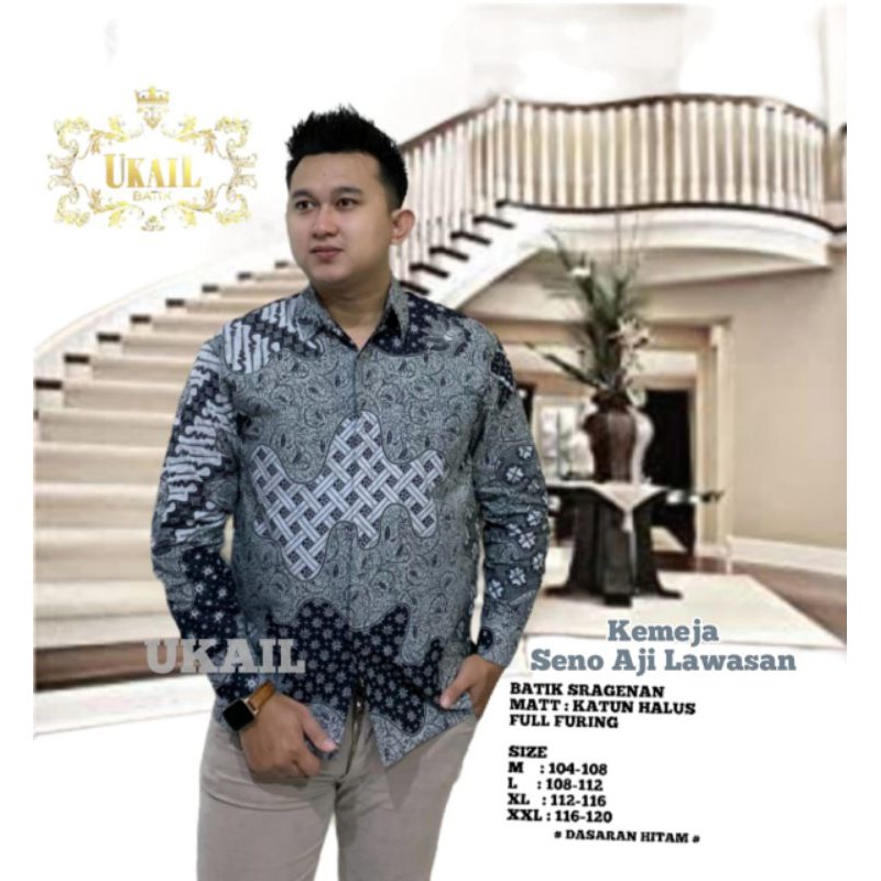 SENOAJI LAWASAN.Kemeja Batik Pria