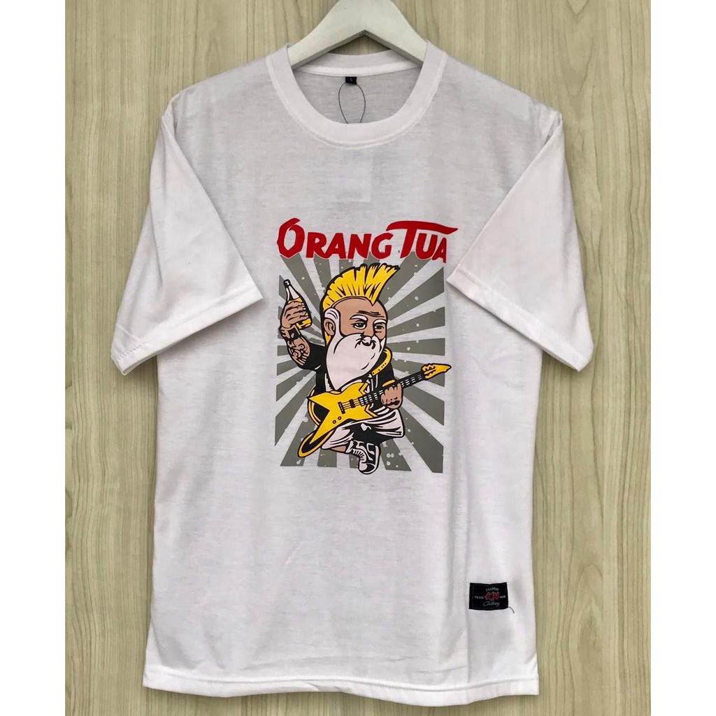 kaos orang tua metal cowo cewek ecer grosir keren murah bagus kekinian