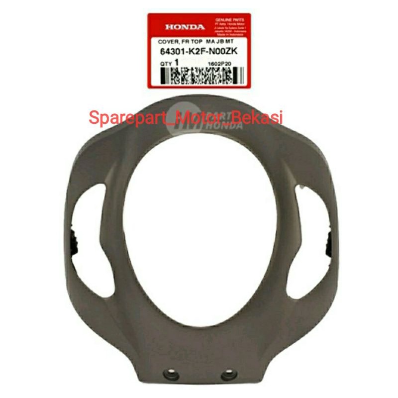 Tameng lampu depan panel body depan honda scoopy new 2021 k2f brown matte coklat doff dop original h