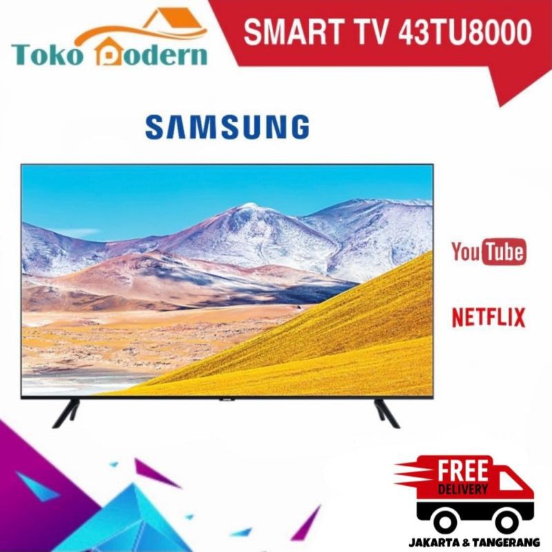 SAMSUNG SMART TV 43 Inch 43TU8000