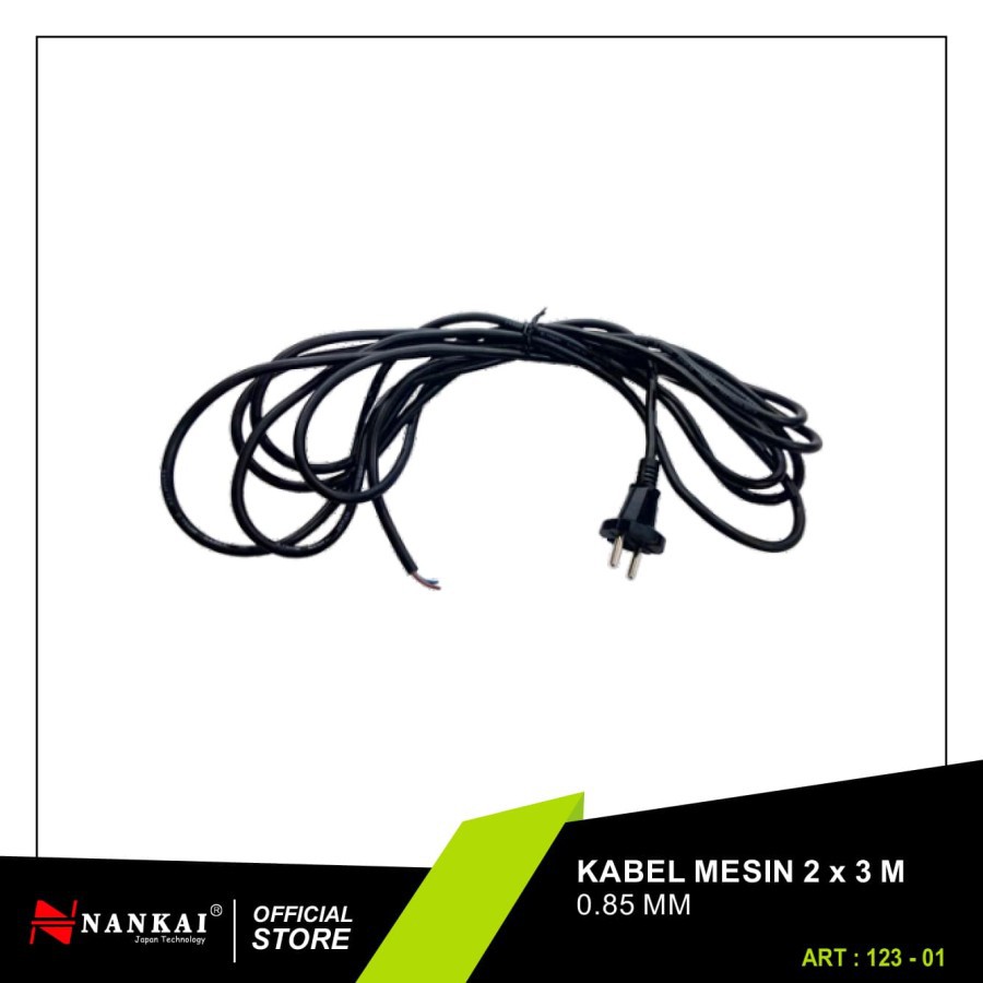 Kabel Mesin Nankai Kabel Mesin Bor Gerinda Profil Kabel Power Peralatan Listrik