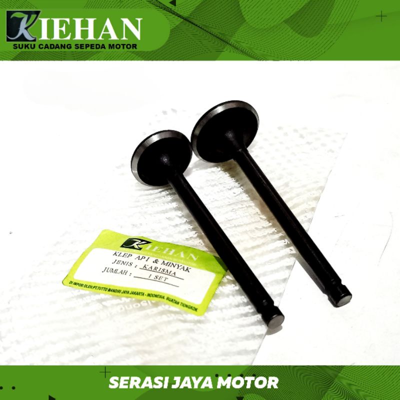 KLEP KIEHAN KARISMA/SUPRA X125 / PAYUNG KLEP SET KARISMA / SUPRA X 125