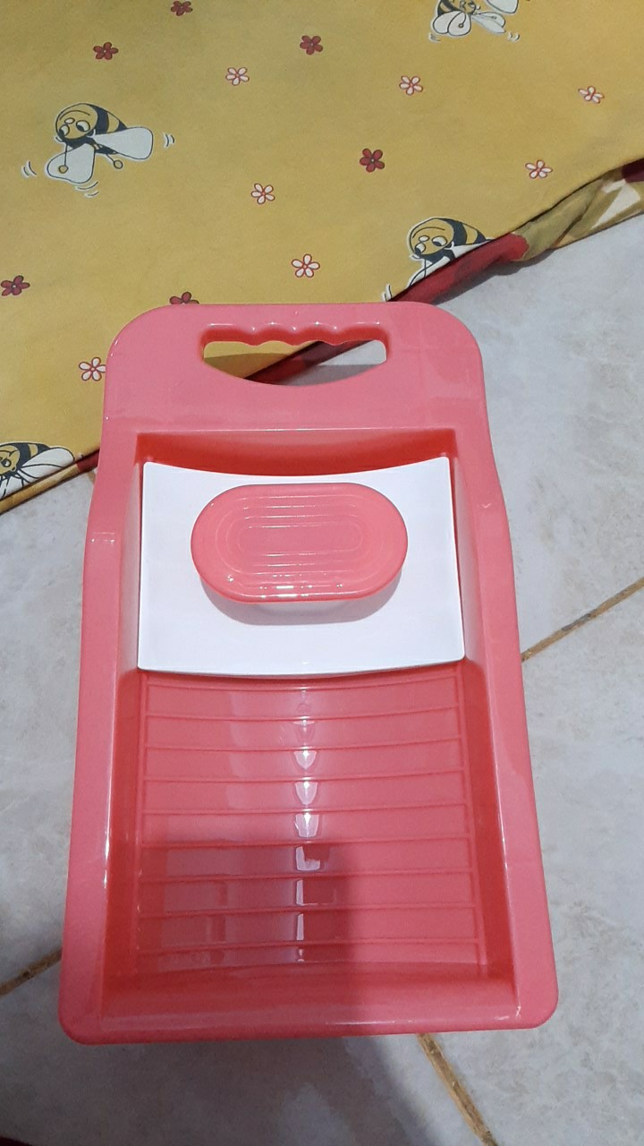 Papan Penggilesan Cuci Baju Mini / Alas Gilesan / Gilesan Baju  Set 10016