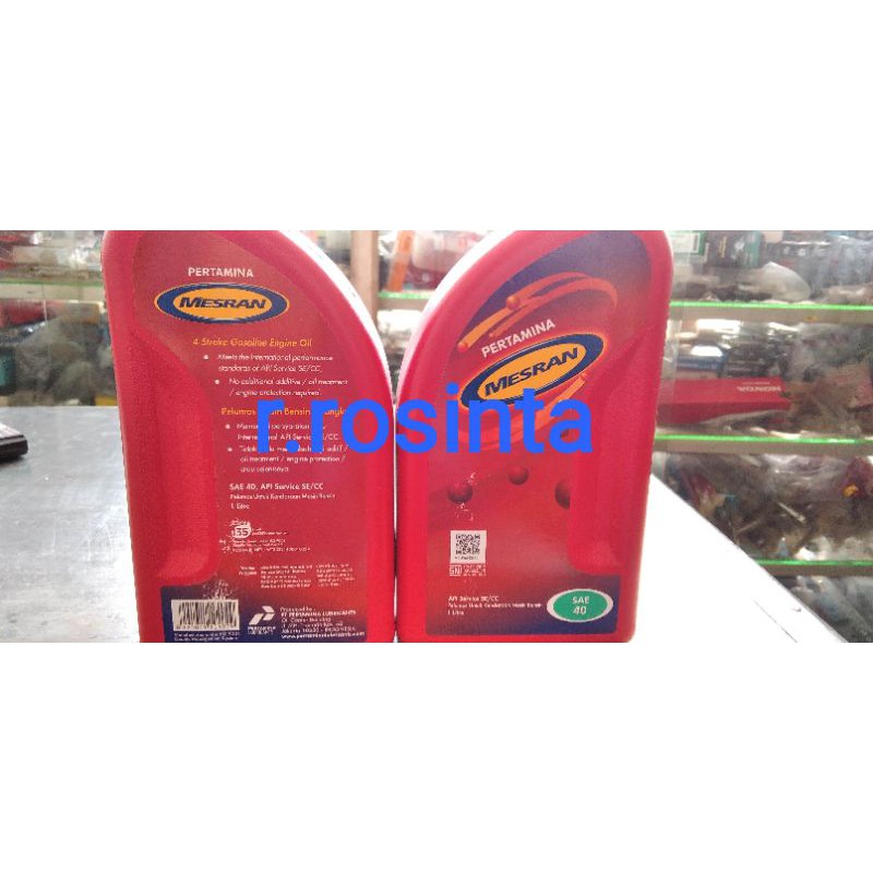 oli mesran sae 40 1 Liter