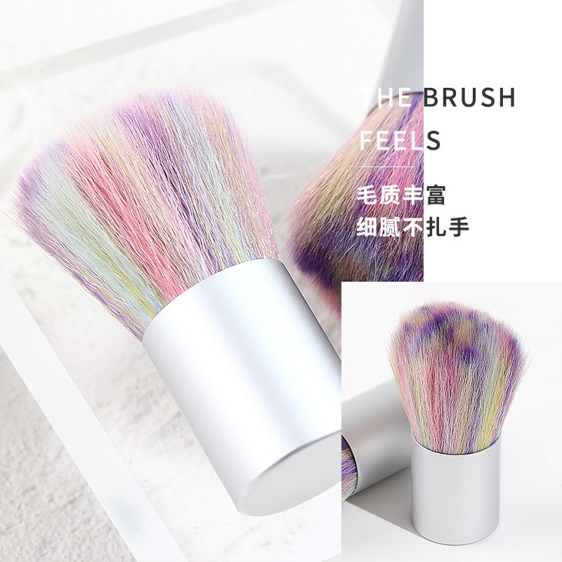 Pretty Sikat Kuku Rainbow Nail Brush Nail Dust Brush Manicure Pedicure / Brush Kuku Rainbow