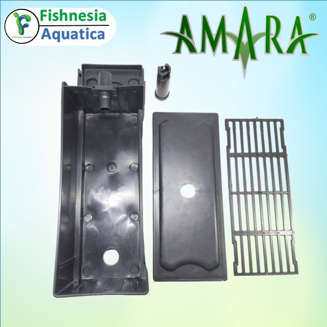 Box Filter Aquarium Kosong AMARA Ukuran Sedang