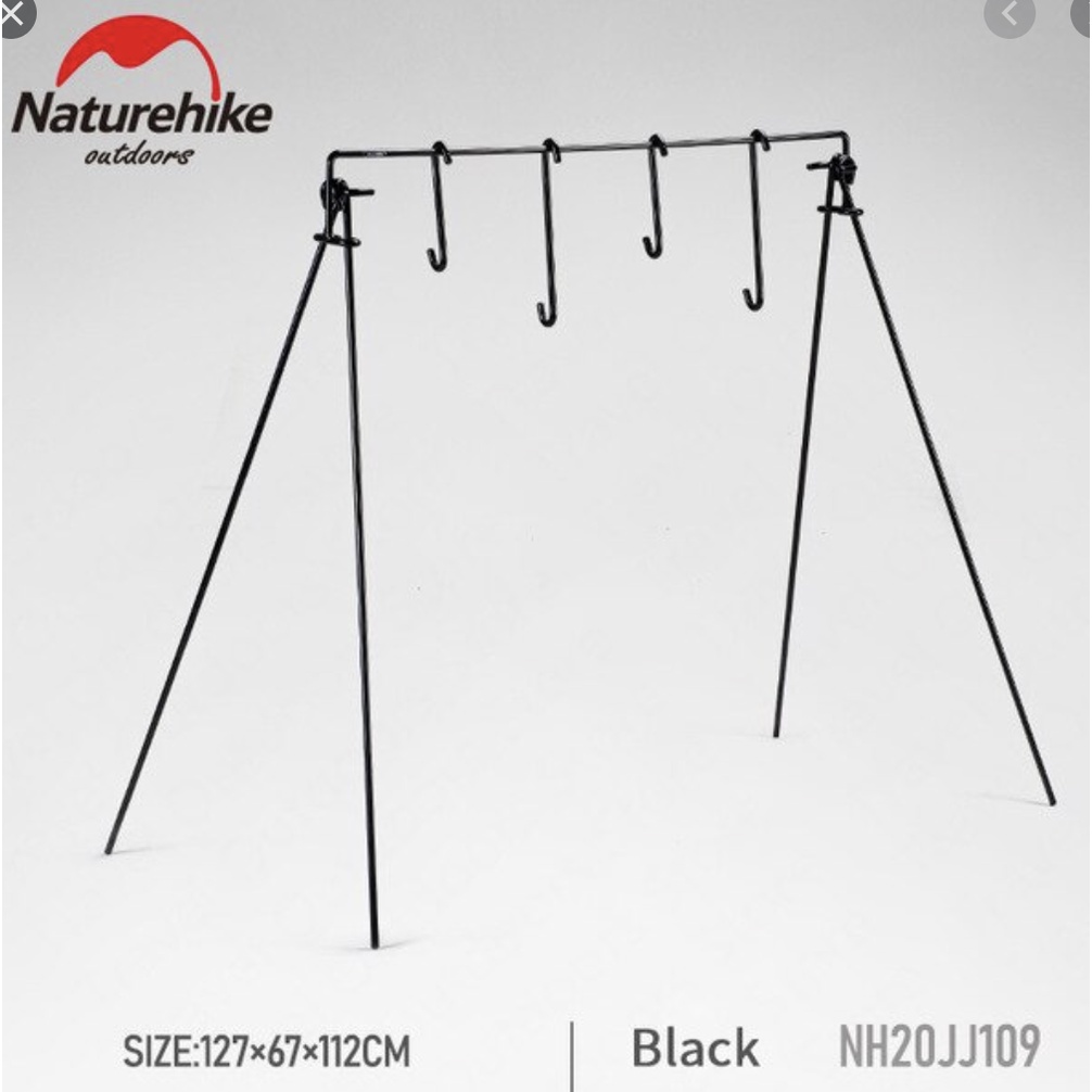 STORAGE RACK NATUREHIKE NH20JJ109 PORTABLE HANGING RACK RAK GANTUNG HOLDER CLOTH BAG HANGING CLIP