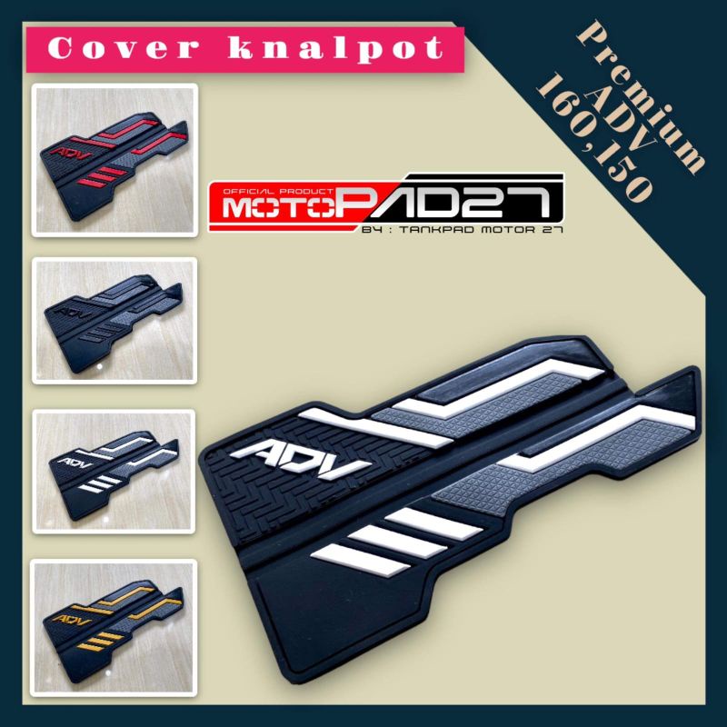 Sticker stiker rubber karet cover knalpot Honda ADV 160