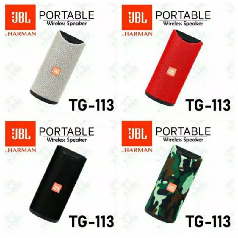 Speaker Bluetooth J TG-113 Speaker Bluetooth Portabel