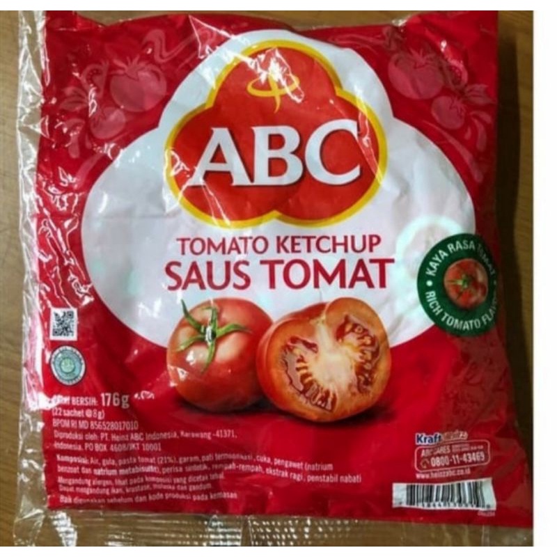 saus tomat ABC sachet 8gr