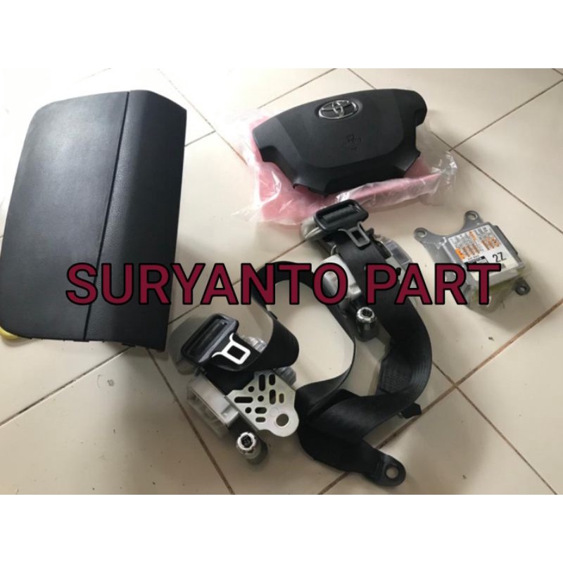 Jual Airbag Stir Penumpang Safety Belt Rh Lh Modul Airbag Komplit Full Set Toyota Hiace Commuter