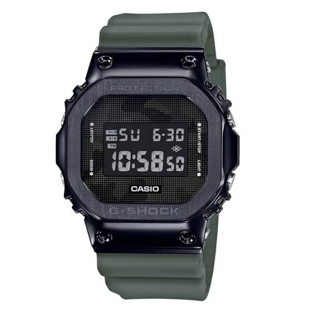 Casio G-Shock GM-5600B-3DR - Jam Tangan Pria - Hijau Steel - GM5600B