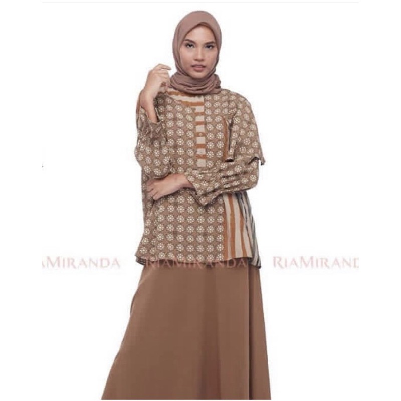 PL Kawung top warna olive allsize