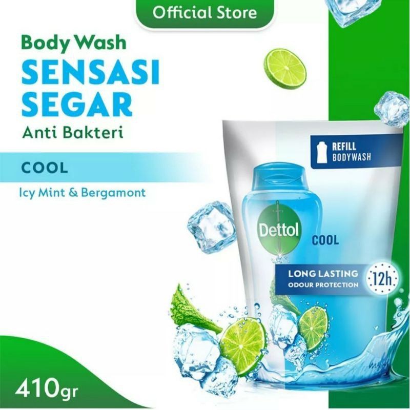 Dettol Body Wash Refill  Ml All Varial 410 Ml (Sabun Mandi Cair)