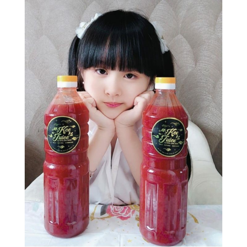 Mr Kee Juice Martabe 1 Liter (Markisa mix Terong Belanda)