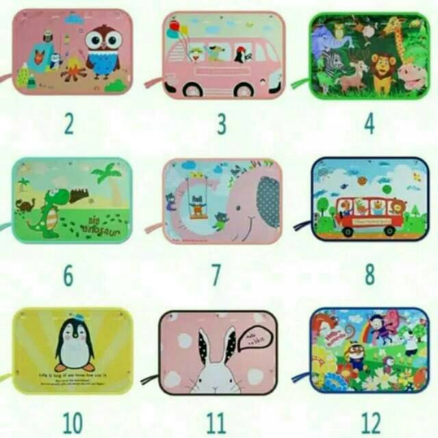 Tirai jendela mobil anti panas matahari import untuk anak bayi tidur