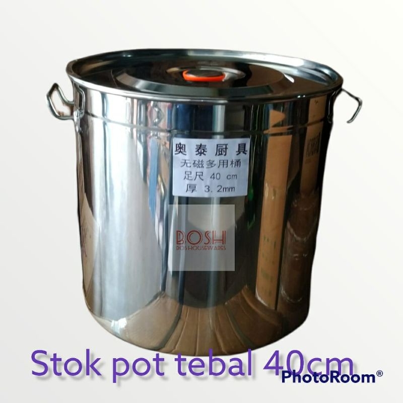 Panci stockpot jumbo 50 liter 40cm