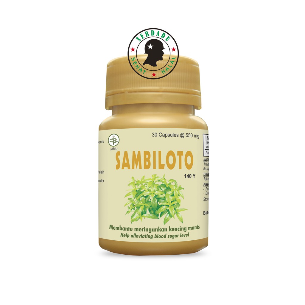 

Sambiloto 30 Kapsul Membantu Meringankan Kencing Manis