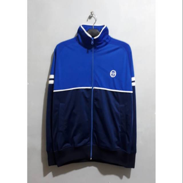 Jaket tracktop casual sergio tacchini orion biru