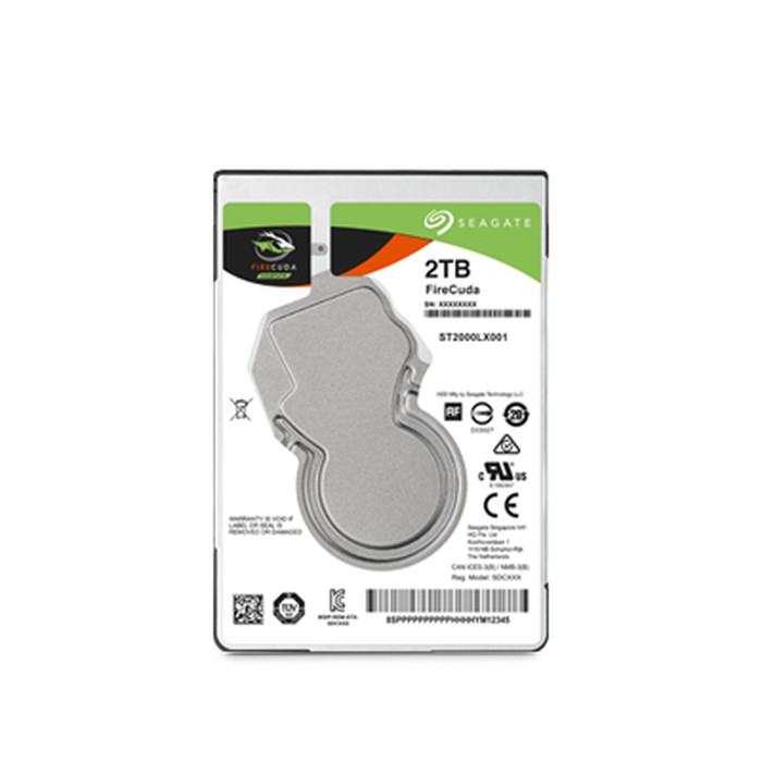 Seagate Firecuda  SSHD 2.5" 2 TB