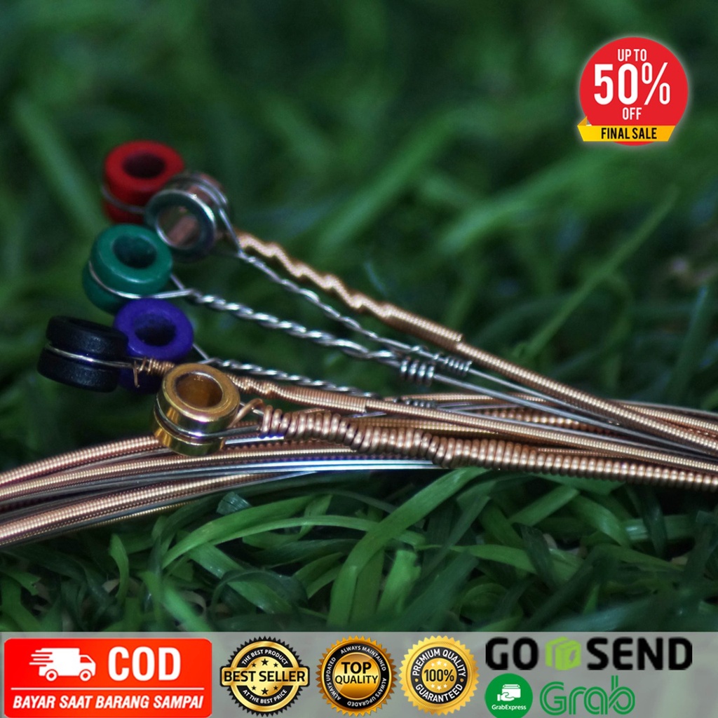 Senar Gitar Akustik String D'addario Daddario Bronze EZ890 009 1 Set