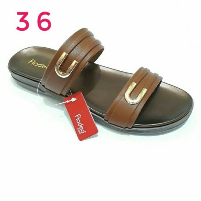 SANDAL WANITA SLOP FLADEO