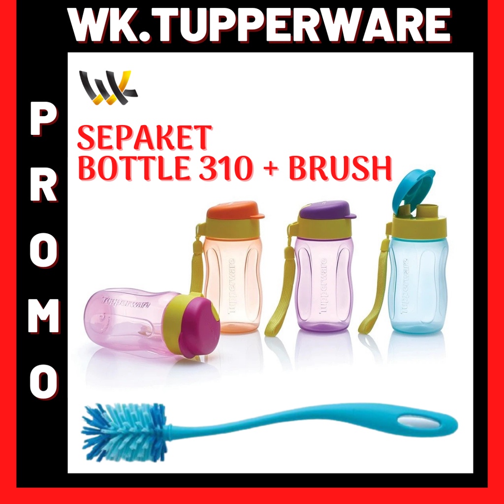 WK TUPPERWARE ECO BOTTLE 310 ml BOTOL ANAK BOTOL MINUM BAYI TEMPAT MINUM TEMPAT MINUM BALITA BOTOL M