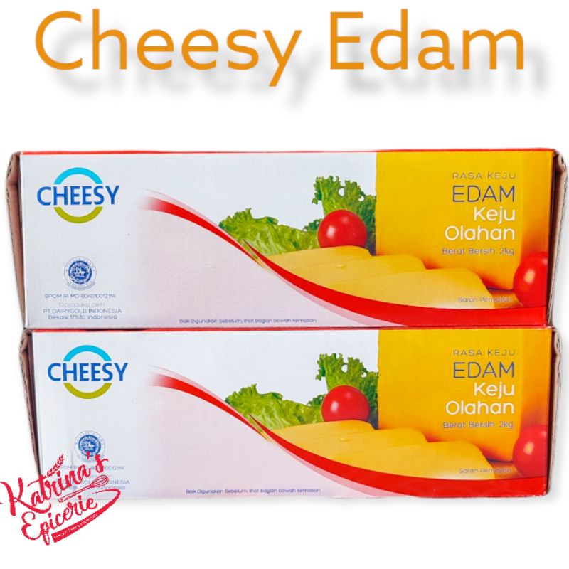 

Cheesy Edam 475 Gram Keju Olahan Prcocessededam Untuk Kastengel Nastar