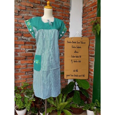 Daster Bordir Semi Yukensi Katun Sabata All Size (M-L)