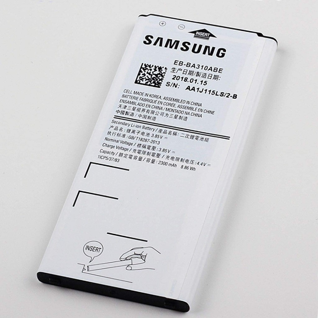 Batre Baterai Handphone Samsung Galaxy A3 2016 A310 Original | Battery Baterai