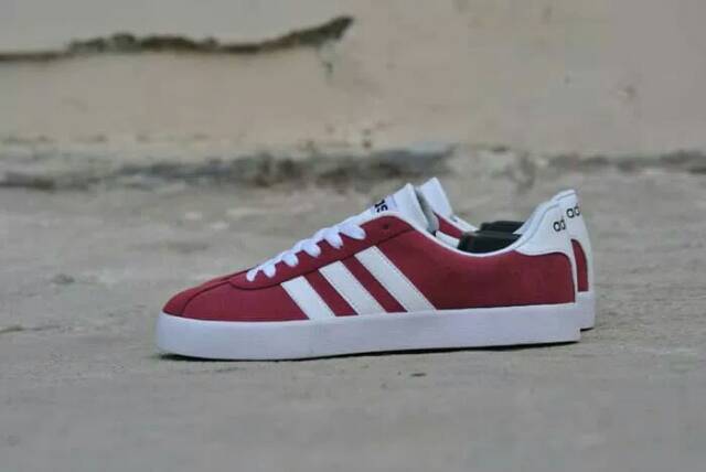 adidas vl court red