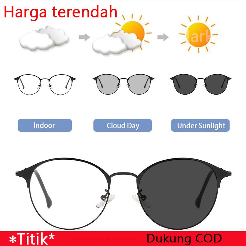 Harga grosir nego Kacamata Lensa Photocromic Anti Blue Harga grosir nego Kacamata Lensa Photocromic Anti Blue