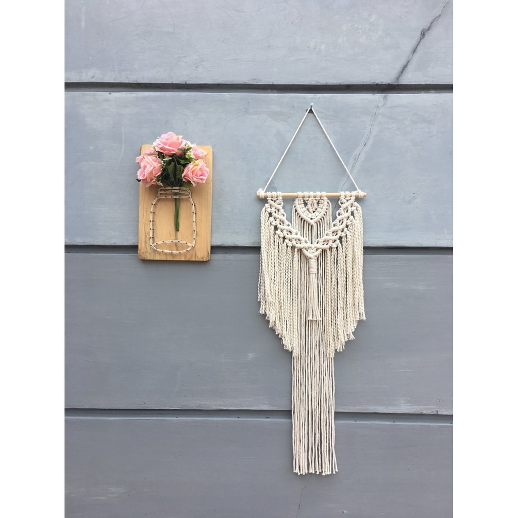 Macrame makrame hiasan  dinding  56 Shopee  Indonesia